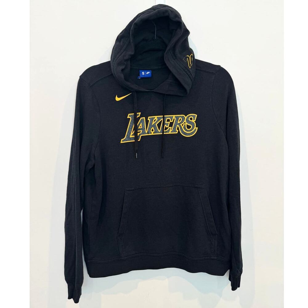 RARE Nike NBA City Edition Lakers Kobe Bryant Mamba 24 Black/Yellow Hoodie